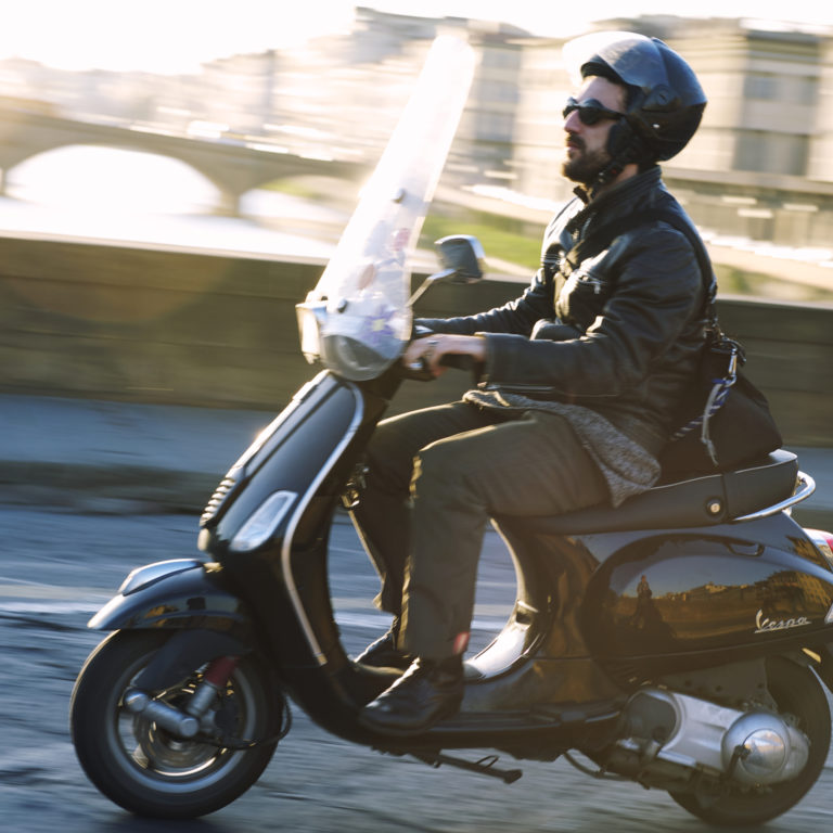 Condução mais segura com scooters